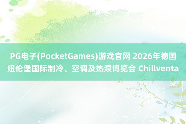 PG电子(PocketGames)游戏官网 2026年德国纽伦堡国际制冷、空调及热泵博览会 Chillventa