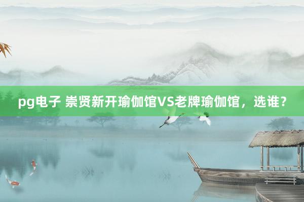 pg电子 崇贤新开瑜伽馆VS老牌瑜伽馆，选谁？